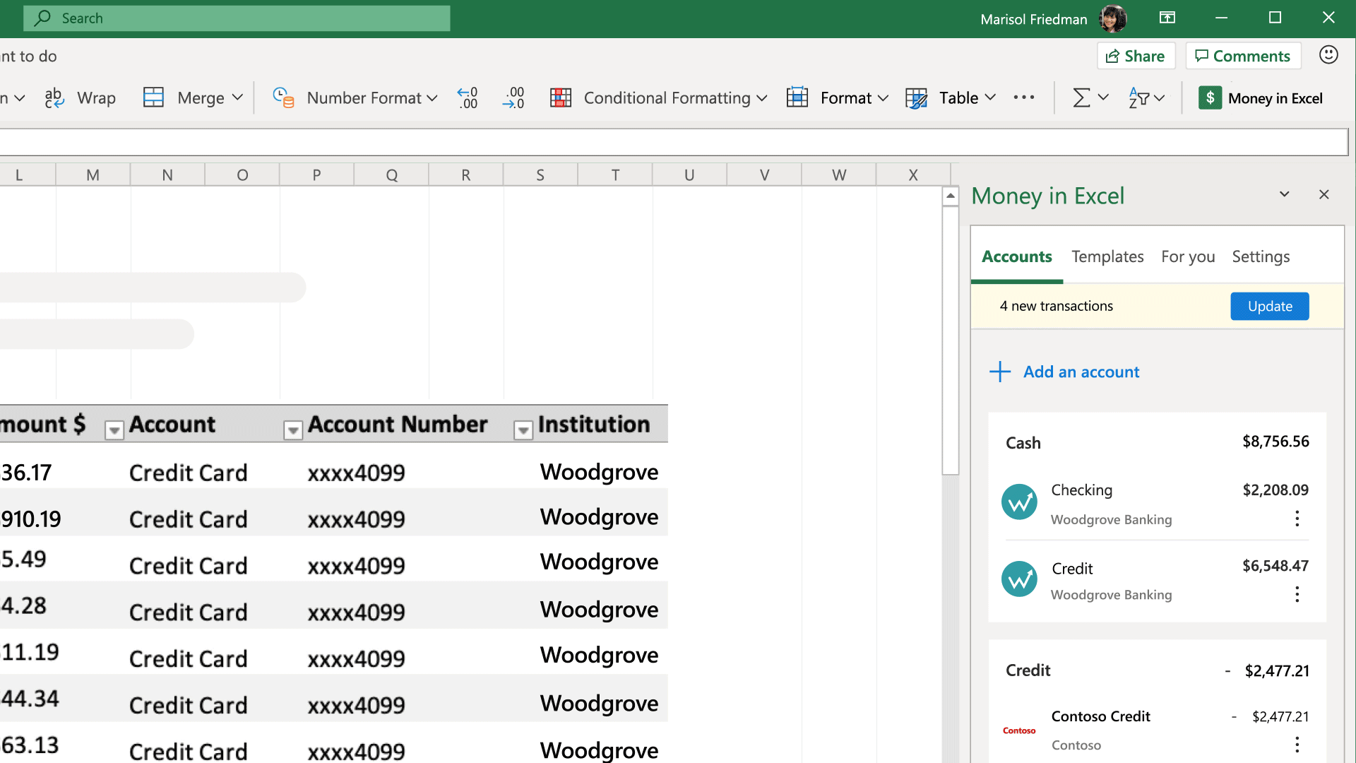 Money-in-Excel